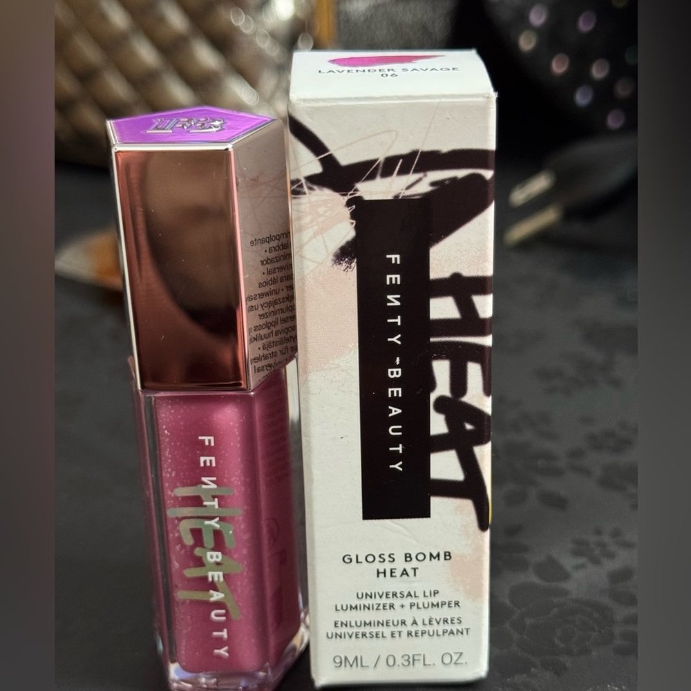 NIB Fenty Beauty Gloss Bomb Heat in Shade Lavender Savage